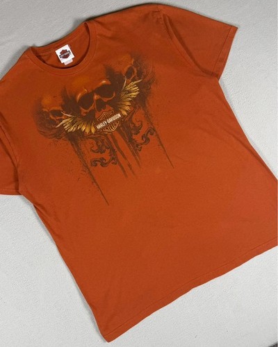 Y2k harley davidson skull - y2k,