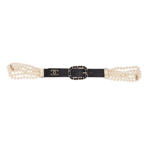 Chanel logo leather - chanel, 'cc'