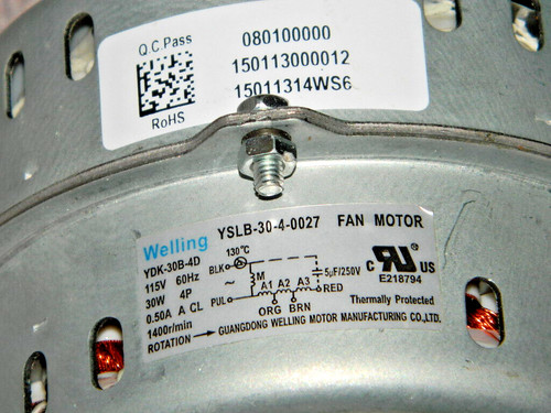 Never used welling fan motor - used,