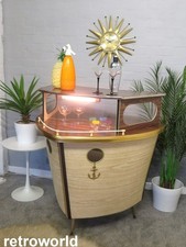 50s 60s BARGET CRUISER Vintage Retro Cocktail Drinks Bar Cabinet