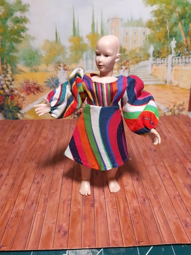 Dolls house dress - dolls,