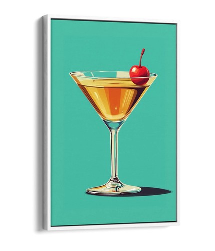 Painting martini glass - a,