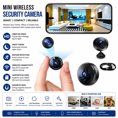 Mini wireless security camera - mini,