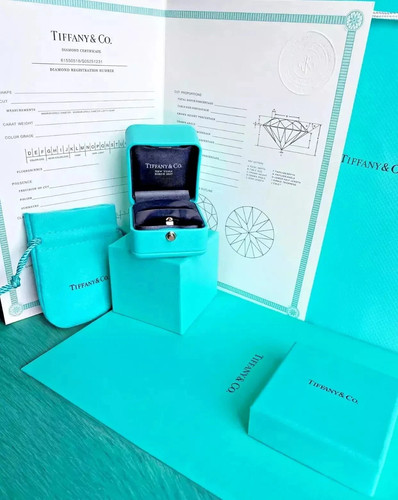 Tiffany engagement ring - &,