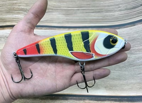 Printed jerk bait lure - bait,