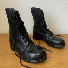 British Army Black Leather DMS