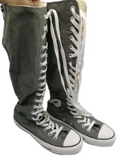 Converse knee high boots