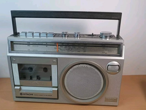 Hitachi radio cassette player - hitachi,