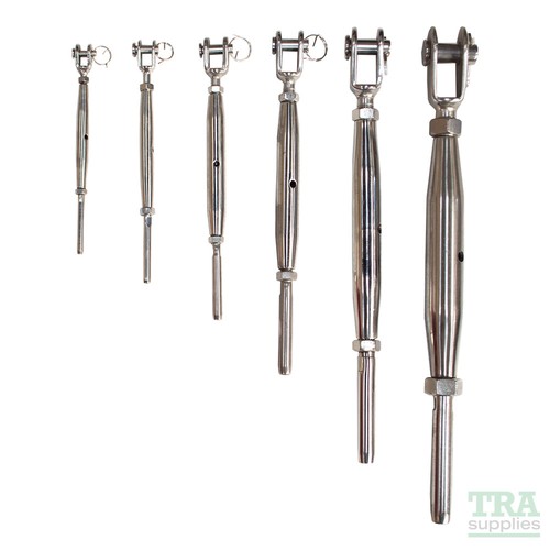 Stainless steel rigging - stainless, screw