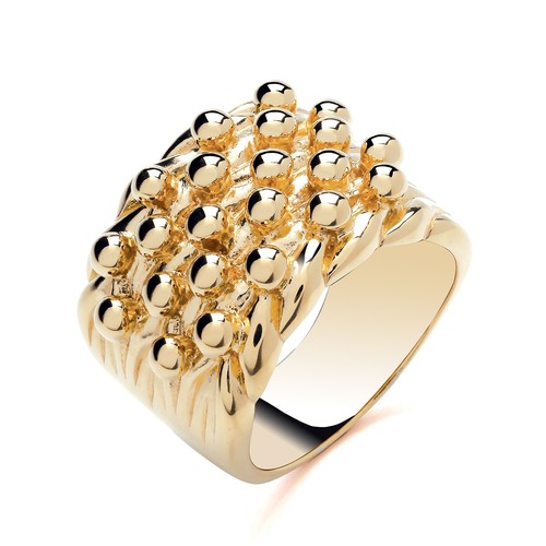 9ct gold silver - gold, on