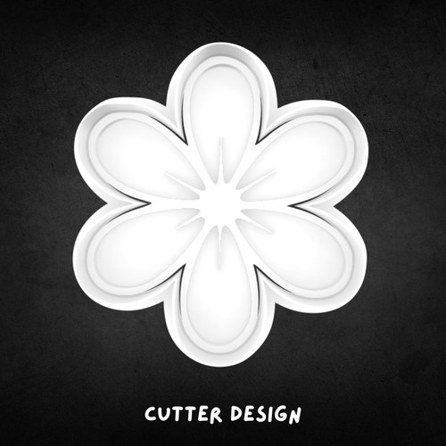 Flower cookie cutter and - flower,