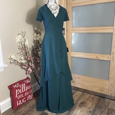 Lulus NWT Emerald Green Maxi