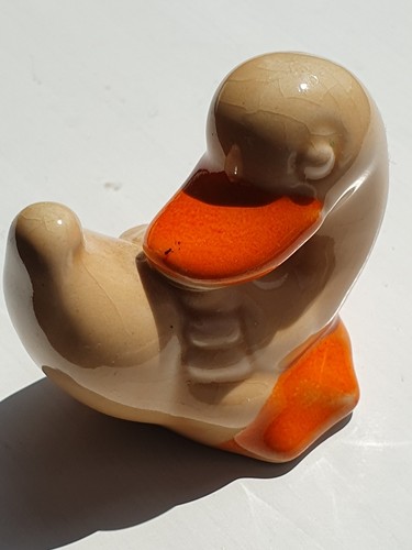 Italian pottery duck - italian, duck,