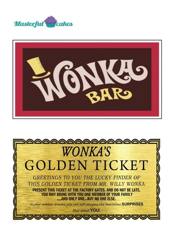 Willy wonka bar and golden - willy,