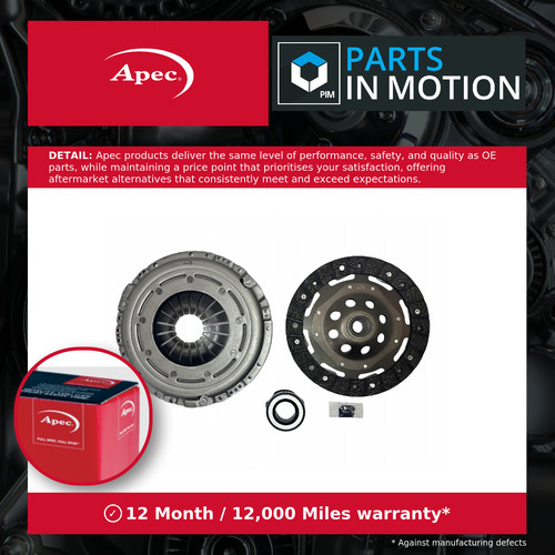 Clutch kit fits seat - kit, 5p