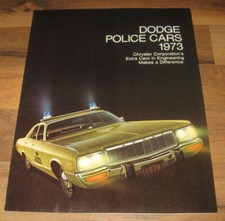 NOS 1973 DODGE POLICE CAR