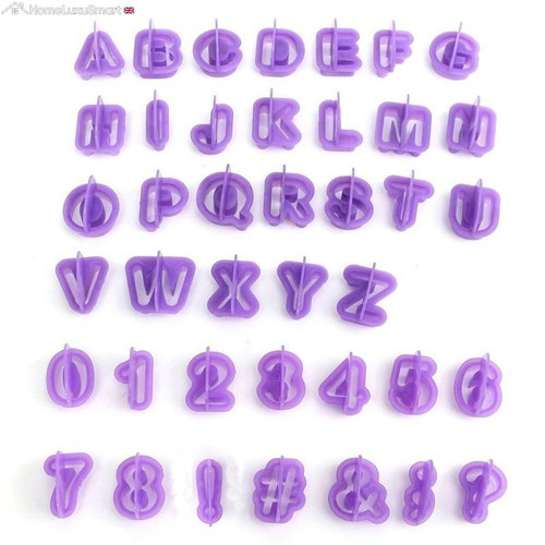 40pcs alphabet letter and - 40pcs,