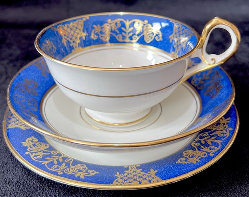 Old royal china - china, blue