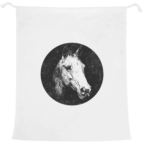 Horse portrait laundry - laundry, /