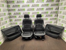 BMW 1 SERIES E87 5dr LCI Interior / Seats Black Leather M Sport  Boston/ black