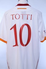 Original Authentic As Roma 2006/07 Totti #10 Away Shirt - XL