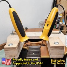 Hot Wire Foam Factory Crafters Luthier Guitar Neck Removal Hot Knife Kit