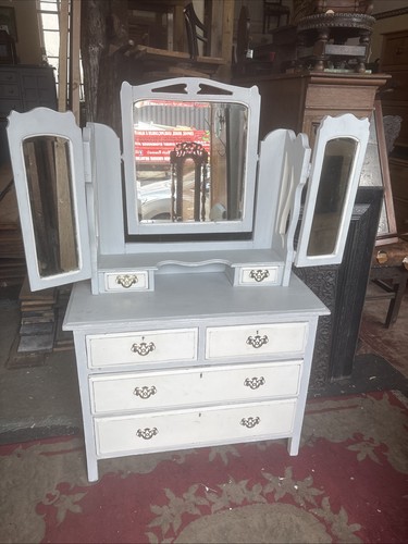 Edwardian dressing table of - a,