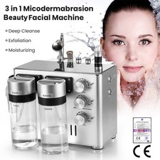 3in1 Spa Hydra Water Facial Cleaner Aqua Peel Hydro Dermabrasion Beauty Machine