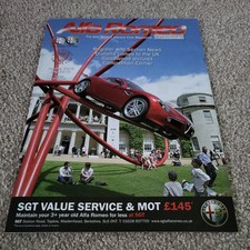 Alfa Romeo Owners Club Magazine  Vol 44/4 2010 Excellent Condition