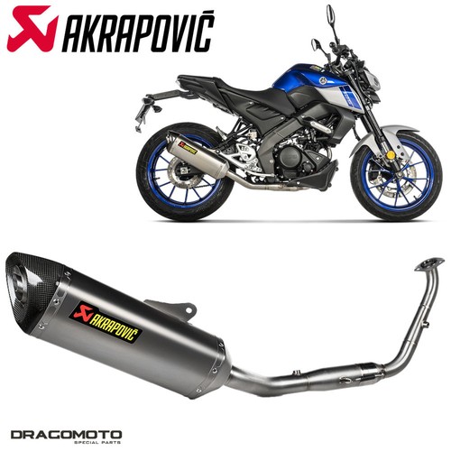 Full exhaust yamaha 125 abs - full, mt-125