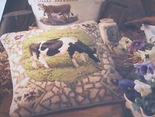 EHRMAN KAFFE FASSETT PANSY THE COW COLOUR PAPER CHART FOR NEEDLEPOINT TAPESTRY