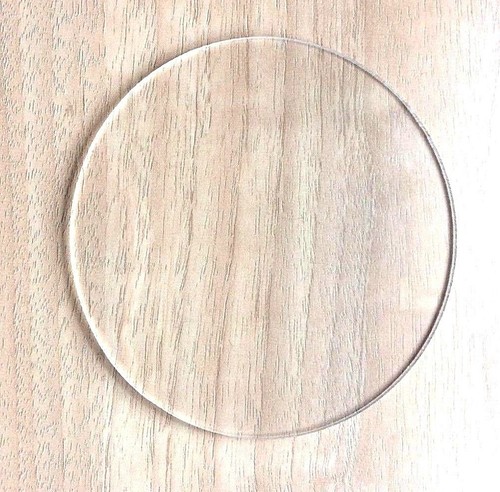 1mm clear round discs circles - round,