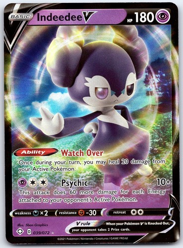 Indeedee ultra rare shining - indeedee,