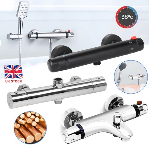 Thermostatic exposed bar mixer - thermostatic,