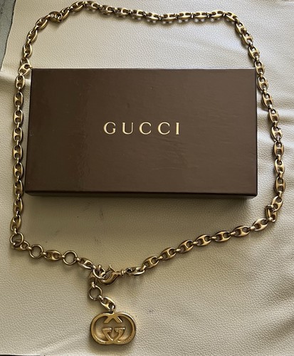 Vintage gucci chain belt - gucci,