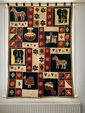 Large African Batik Wall
