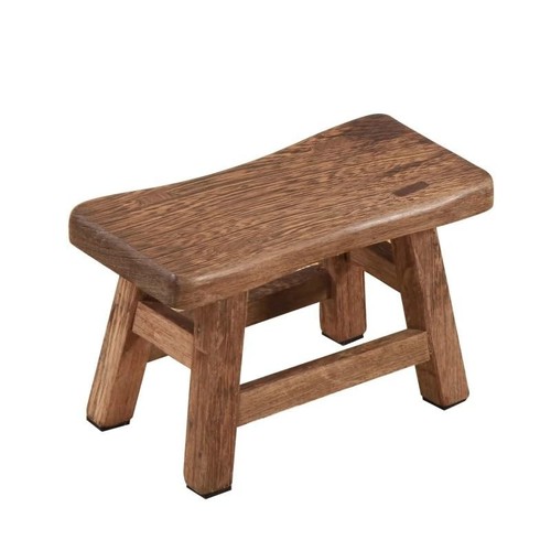 Solid wood step stool rustic - wood, stool,