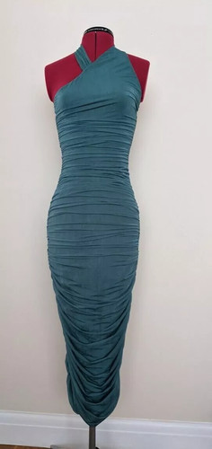Zara blue green fitted - blue,