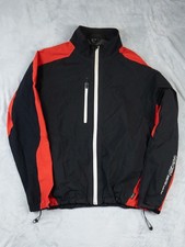 Galvin Green Gore Tex Pac Lite Shell Golf Waterproof 1/4 Zip Black Jacket XXL