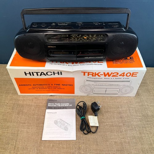 Vintage hitachi trk - hitachi, trk-w240e