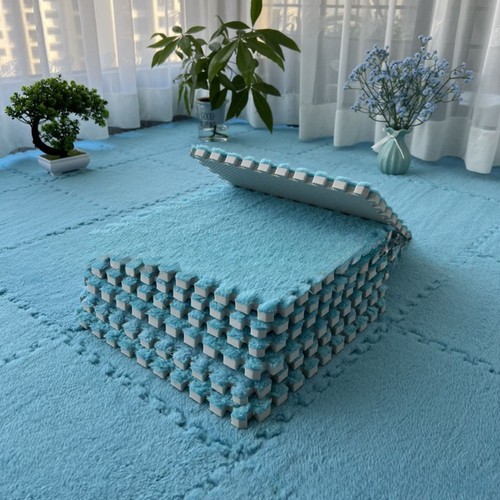 Plush foam floor mat - floor,