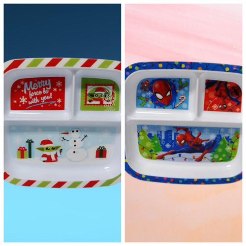 Festive kids section plate - plate, set