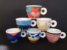 Illy Espresso Cups Art Collection 1994 Simone Meentzen Set Collectors Condition