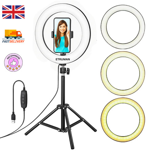 Led ring light with tripod - led,