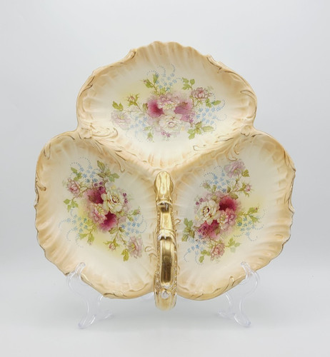 Antique 1910s large trefoil - antique,