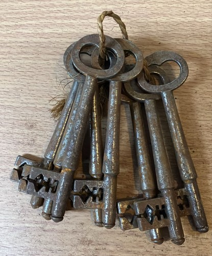 Vintage rusty church lock - rusty,