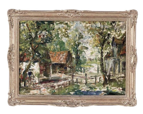 Antique oil painting john - antique,