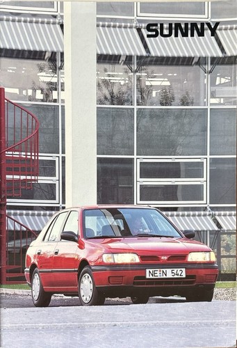 Nissan sunny brochure - brochure,