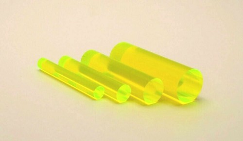Fluorescent green acrylic - fluorescent,