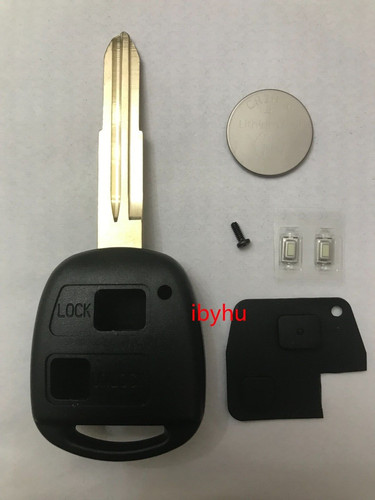 Button key fob case shell - key,